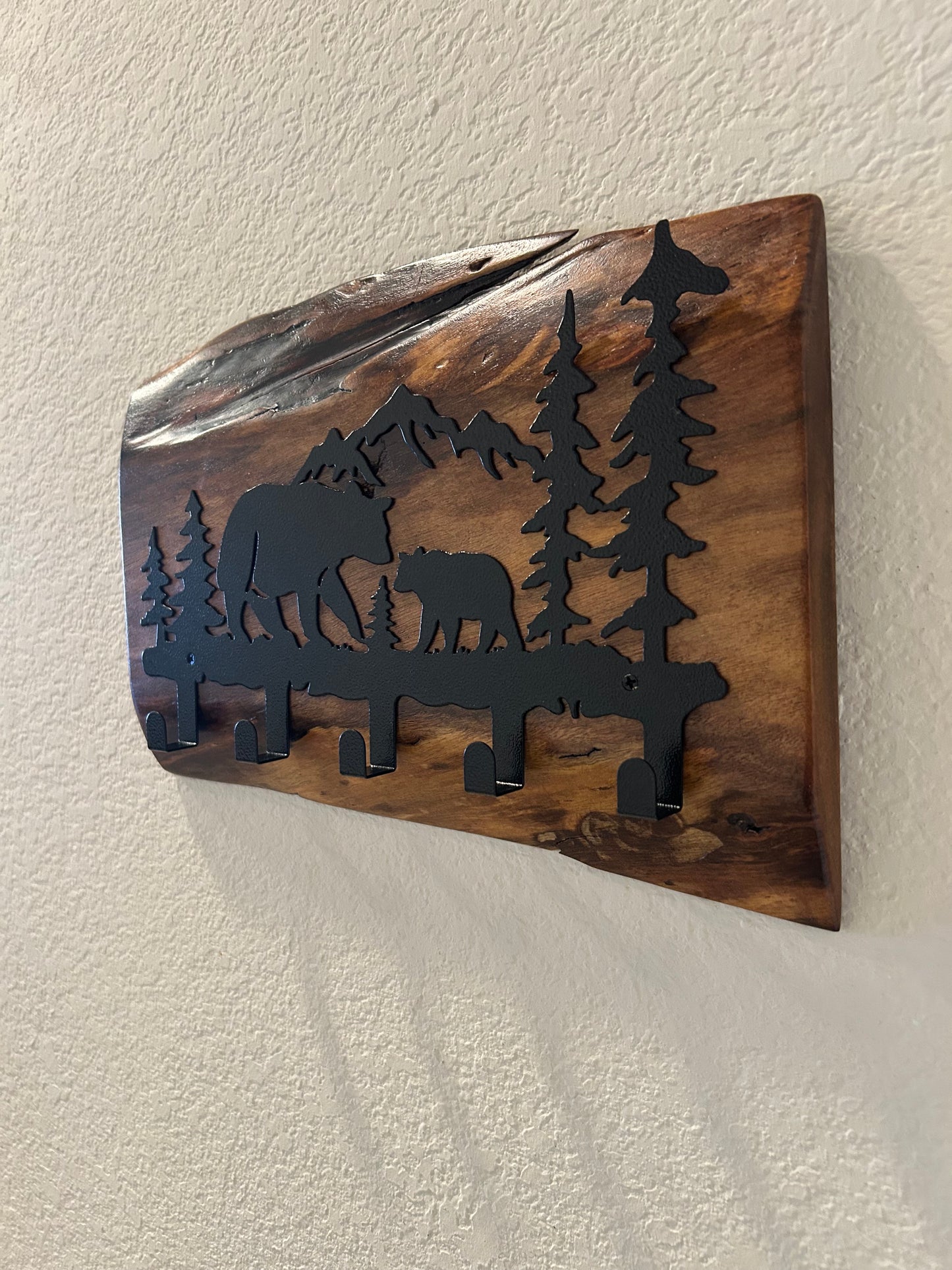 Bear and Cub Key/Lanyard Holder