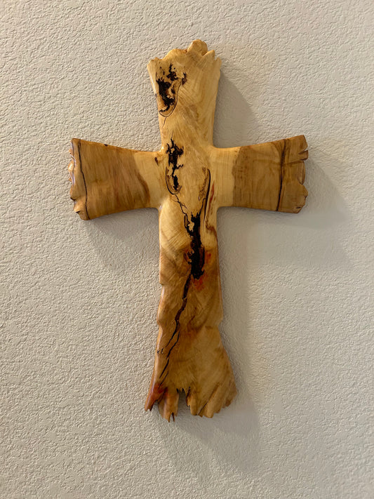 Spalted Maple Cross