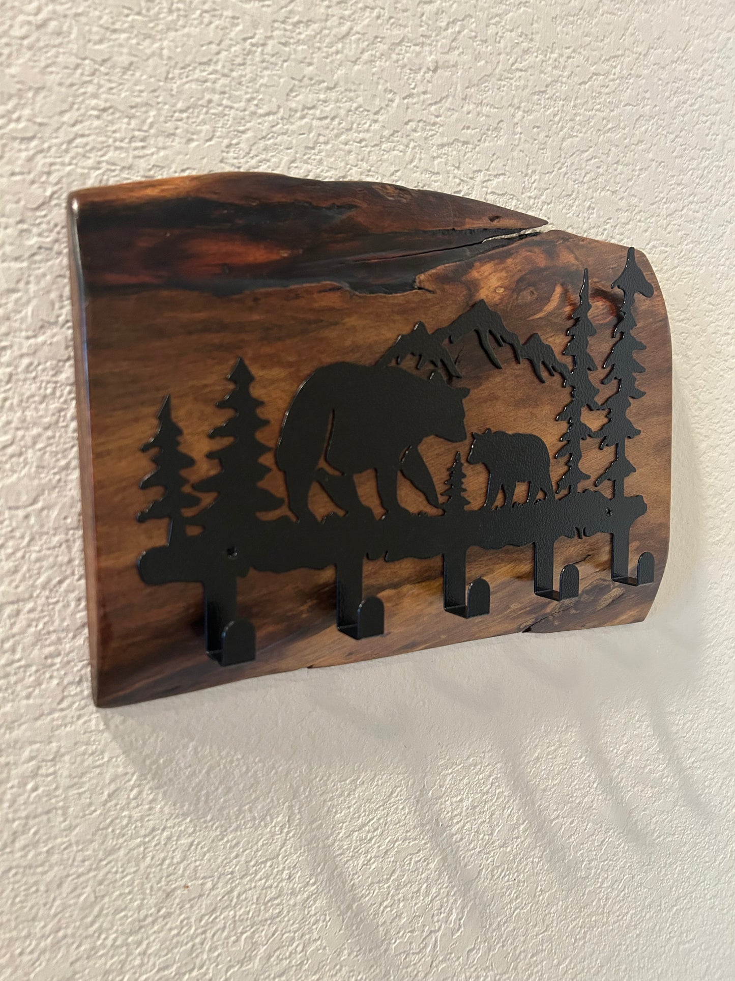 Bear and Cub Key/Lanyard Holder