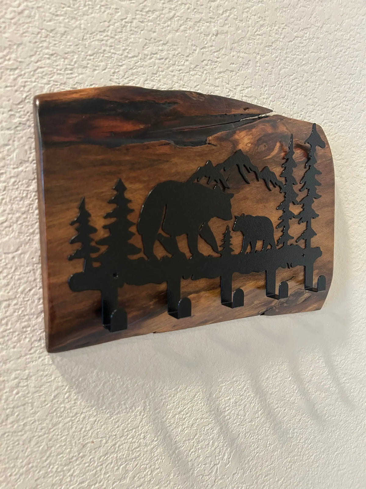 Bear and Cub Key/Lanyard Holder