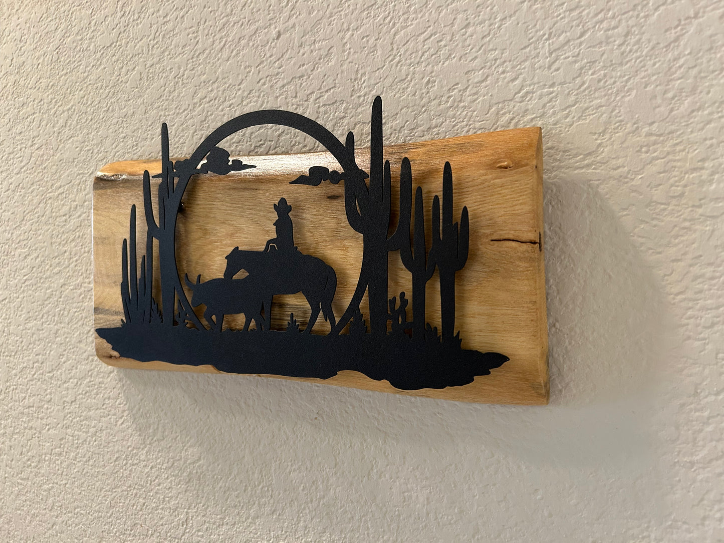 Western Cowboy and Steer