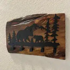 Bear and Cub Key/Lanyard Holder