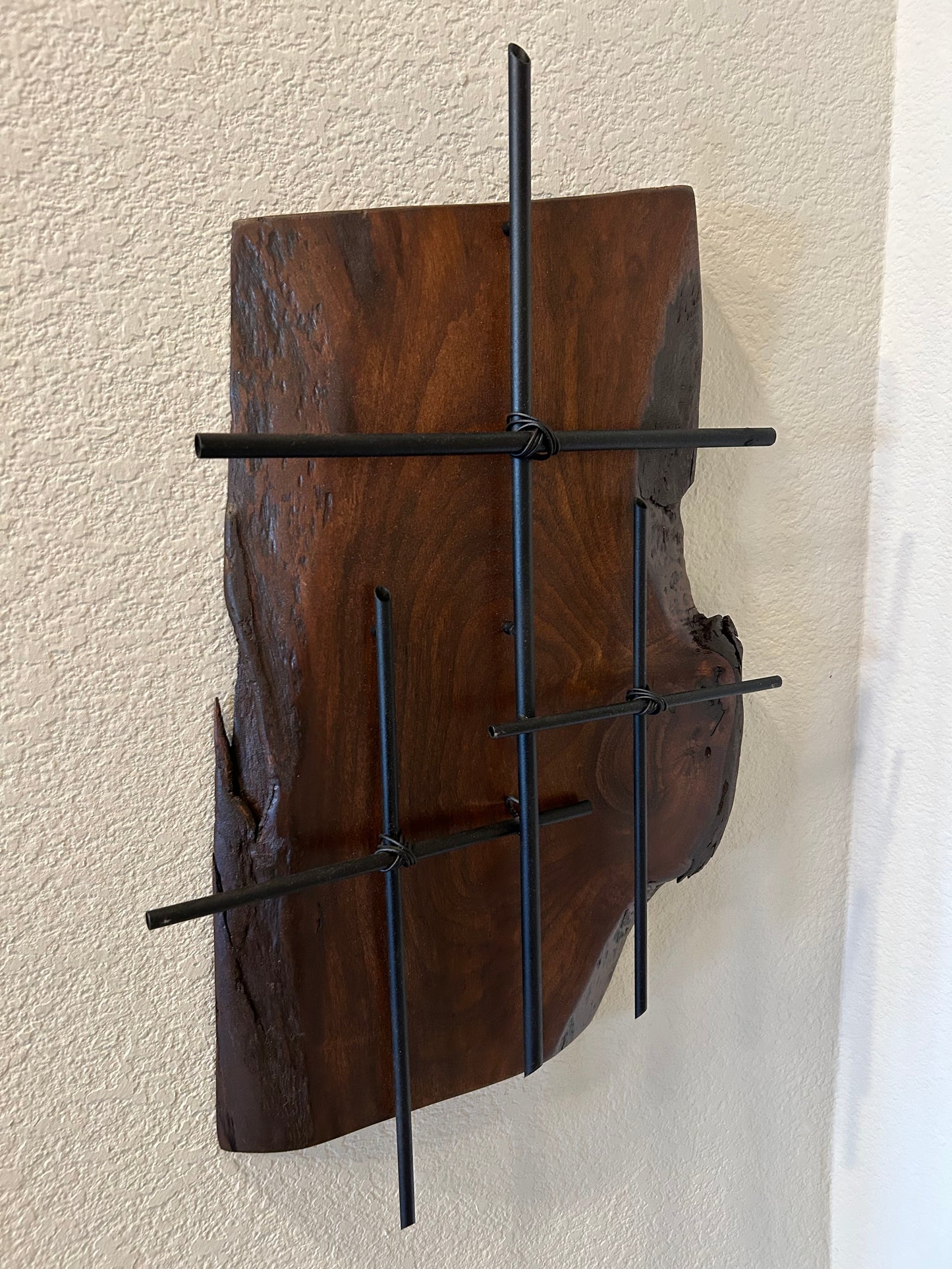 Three Crosses on Walnut